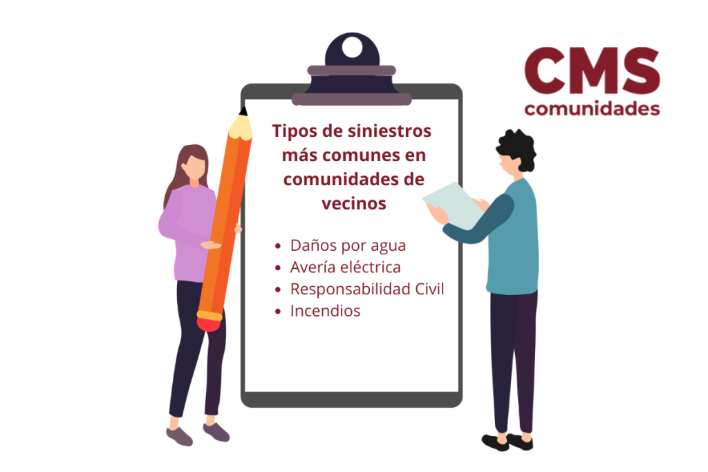 siniestros más comunes en comunidades